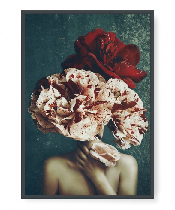 Plakaty - Woman flower